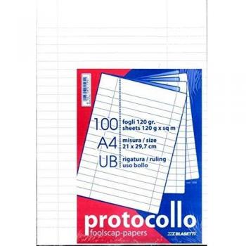 Blasetti 120 g Carta di Protocollo – 100 fogli/bollo, 3 confezioni