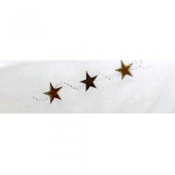 Alvi Schlafbettwäsche Stars 100x135 in Beige