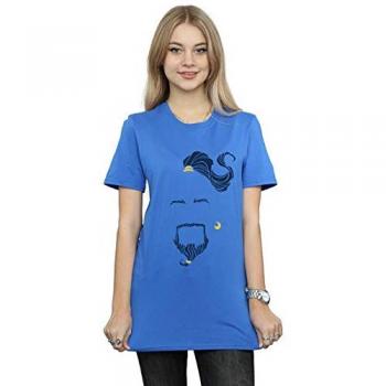 Royal Blue Disney Aladdin Boyfriend T-Shirt (Womens)