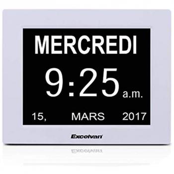 Horloge LCD 8 SINOIDEAS avec Date et Heure