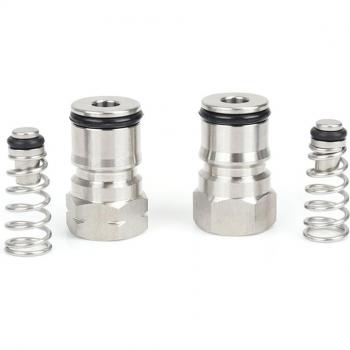 MRbrew Cornelius Keg Posts with Stainless Steel Gas and Liquid Poppets