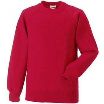 Jerzees Schoolgear Kinder Raglan Sweatshirt 11-12 blau