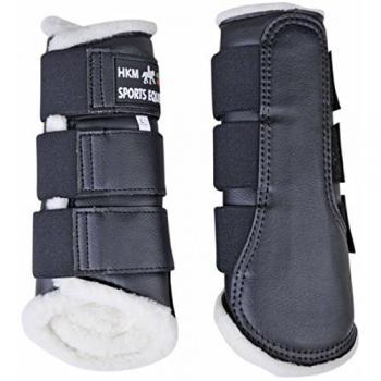 HKM Black Comfort Protection Boots (L)