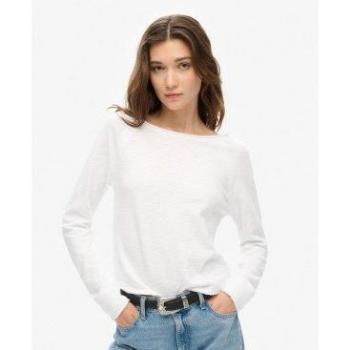 Superdry Women's French Terry Long Sleeve Top