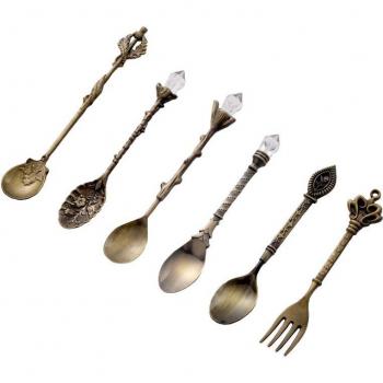 6 Pcs Coffee Spoon Set