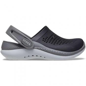 Sneakers bébé Crocs LiteRide 360 T – noir et gris ardoise, taille 22/23