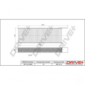 Filtro interior DP1110 Dr!ve+