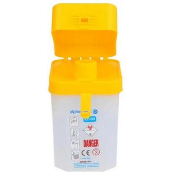 ALPHACHECK medizinische Abfallbox 0,2 l