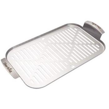 Plaque de cuisson en inox Grill+® Char-Broil 22 x 42,5 cm