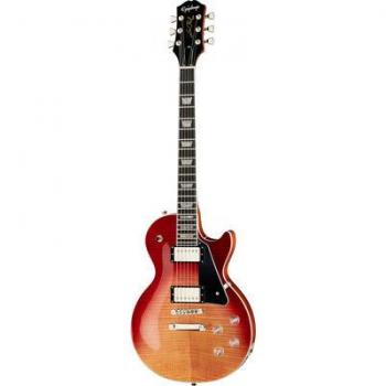 Gibson Inspired Les Paul Modern Figured Magma Orange Fade Épiphone