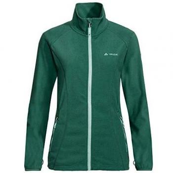 Nickelgrüne Sunbury Damen-Fleecejacke von VAUDE, Größe 46