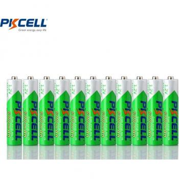 PKCELL Rechargeable AAA Batteries 1.2V 600mAh