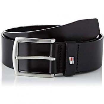 Cintura Tommy Hilfiger New Denton 0 Mm Nera 105 cm