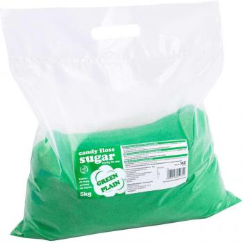 Nuvola di Zucchero Verde con Aroma Naturale 5 Kg