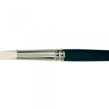 Pinceau Colour Shaper Biseau Plat Souple Blanc Ivoire Taille 10