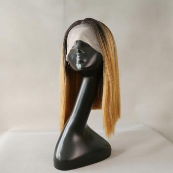 Pelo Negro Suave y Liso Linna