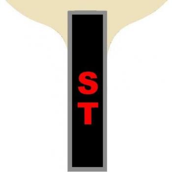 TSP Klatsche 5PW Sport Tischtennis Schläger