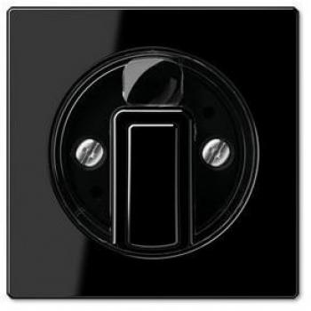 Schutzabdeckung für Taster + Schalter (schwarz) – JUNG A1541 BF SW