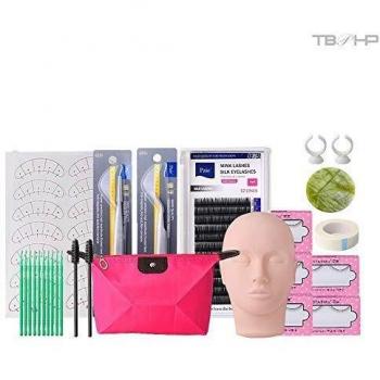 TBPHP Eyelash Extension Training Mannequin Head Set