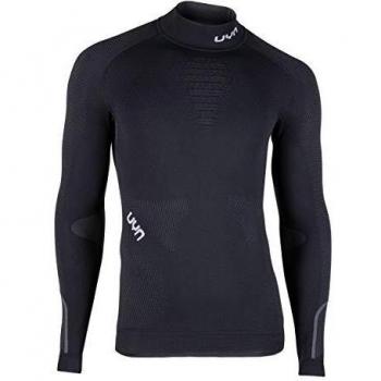 Uyn Ambityon Long Sleeve Base Layer Black/White L-XL Male