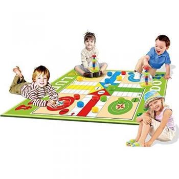 Eduk8 Giant Playmat Ludo Game for 6 Year Olds