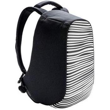 Bobby ZipZebra: Zaino Compatto XD Design, Antifurto, USB Integrata