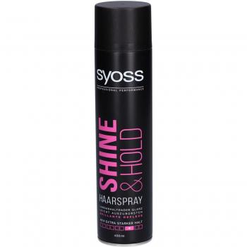 Syoss Hairspray Shine & Hold – 100 ml (Kleinfläschchen)