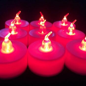 1/5PCS LED Tea Light Candles