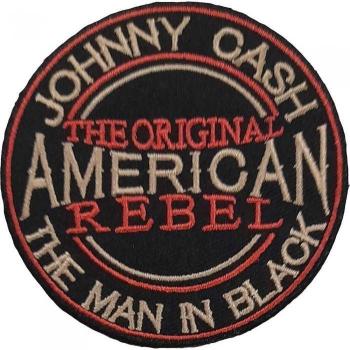 Patch Johnny Cash American Rebel en tissu