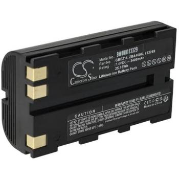 Energia VHBW 7,4 V – Batteria per Leica Piper 100/200 Laser di Precisione