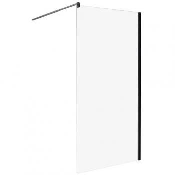 Ducha Ahaus Black: Mampara de Vidrio 100x190 cm