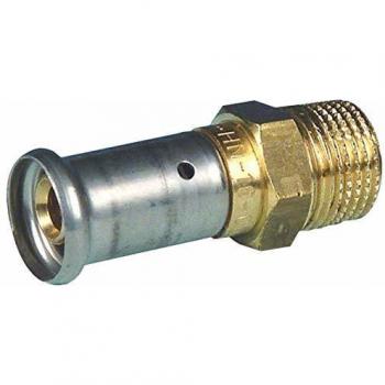 Raccordo Diritto Maschio Ottone 26mm x 1m 17P2606 Pressa