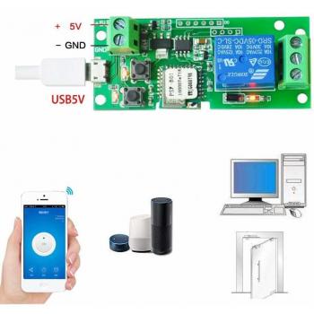 Sonoff Smart Switch Modulo relè Wi-Fi DC 5V