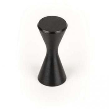 Aluminium-Möbelknopf DIABOLO, 40 mm Ø, Viefes Design