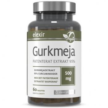 Elexir Gurkmeja Kosttillskott 60 st