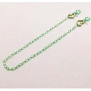 Cadena Infantil y Femenina con Gafas y Corazón