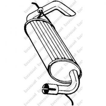 Marmitta Bosal 211-393