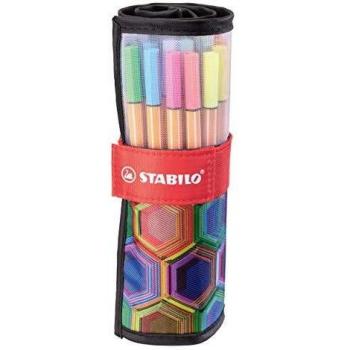 Stabilo point 88 Fineliner Rollerset, 25er