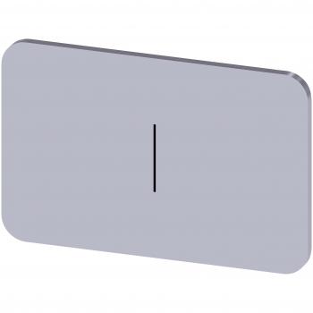 Siemens 3SU1900-0AD81-0QB0 Kennzeichnungsschild 10 St
