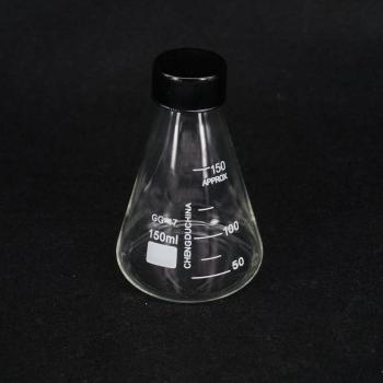 Erlenmeyer de 150ml con Tapón de Rosca