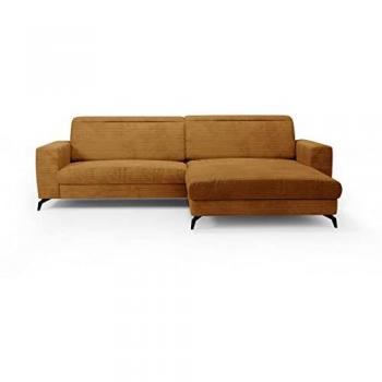 Ecksofa SIT & MORE Bolero L-Form, gelb (mustard)