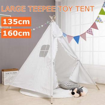 Canvas Triangle Tent for Kids