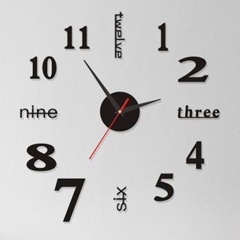 Modern DIY 3D Wall Clock