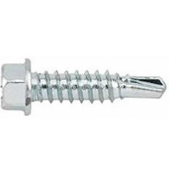 Tornillo Din 7504-K 8 mm Autotaladrante Punta Reducida y Cabeza Hexagonal