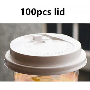 BrightBrew 400ml Transparent Coffee & Juice Cups