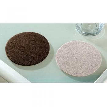 Begeistes‑Belegmatten 4‑er-Pack – Filz, 10 cm Ø, 3 mm Dicke, für Gläser