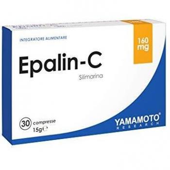 Yamamoto Research Epalin-C® integratore alimentare a base di estratto di Cardo Mariano e Vitamina C 30 compresse