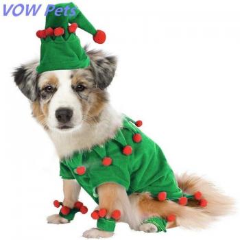 Holiday Elf Role Play Costume for Pets