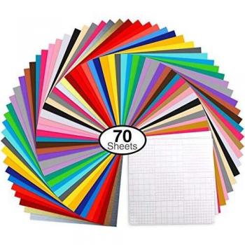 60‑Sheet Versatile 12”×12” Vinyl Collection