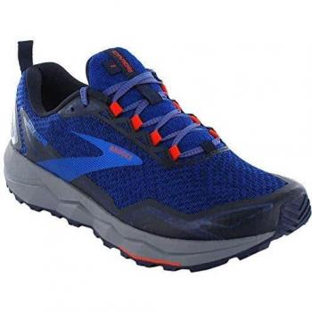 Chaussures de course Brooks Homme Divide (Bleu/Navy/Tomate Cerise), 42 EU (42.5)